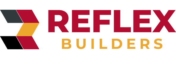 Reflex Builders logo – trusted construction and renovation professionals in the DC Metro area.